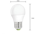 Lámpara LED regulable - Casquillo E27 - 6W sustituye 42W - Luz de día 6000K