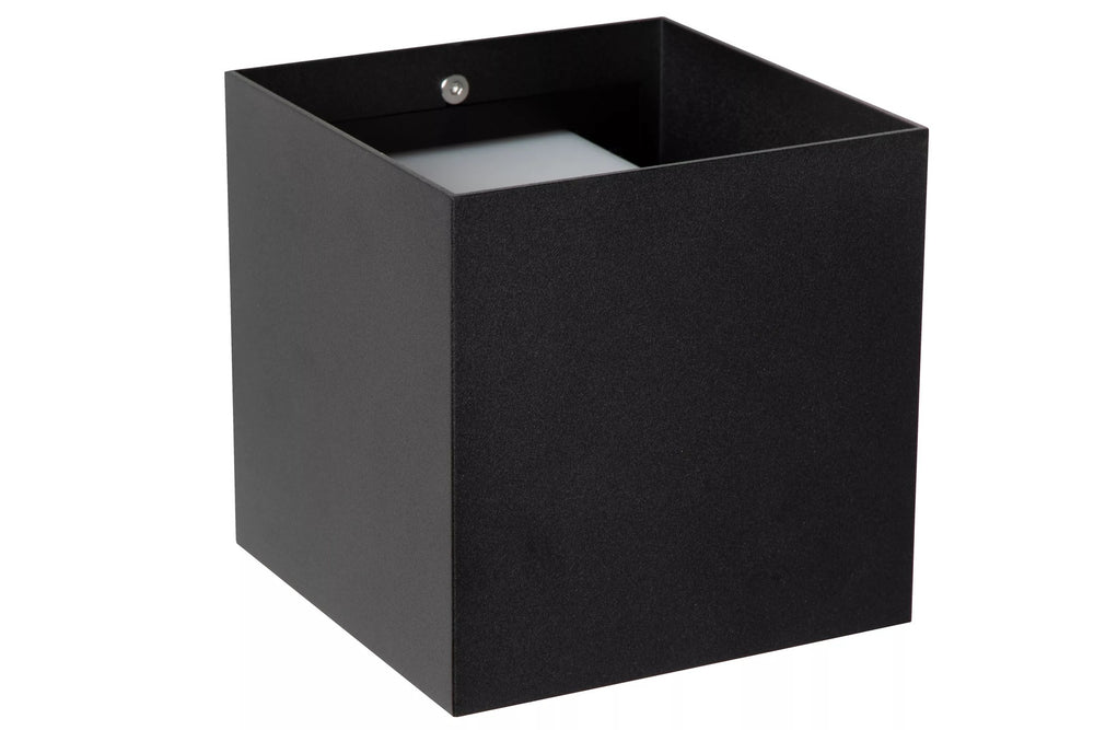 Lucide EXETER outdoor wall light Black E27 socket IP54 aluminium housing durable design