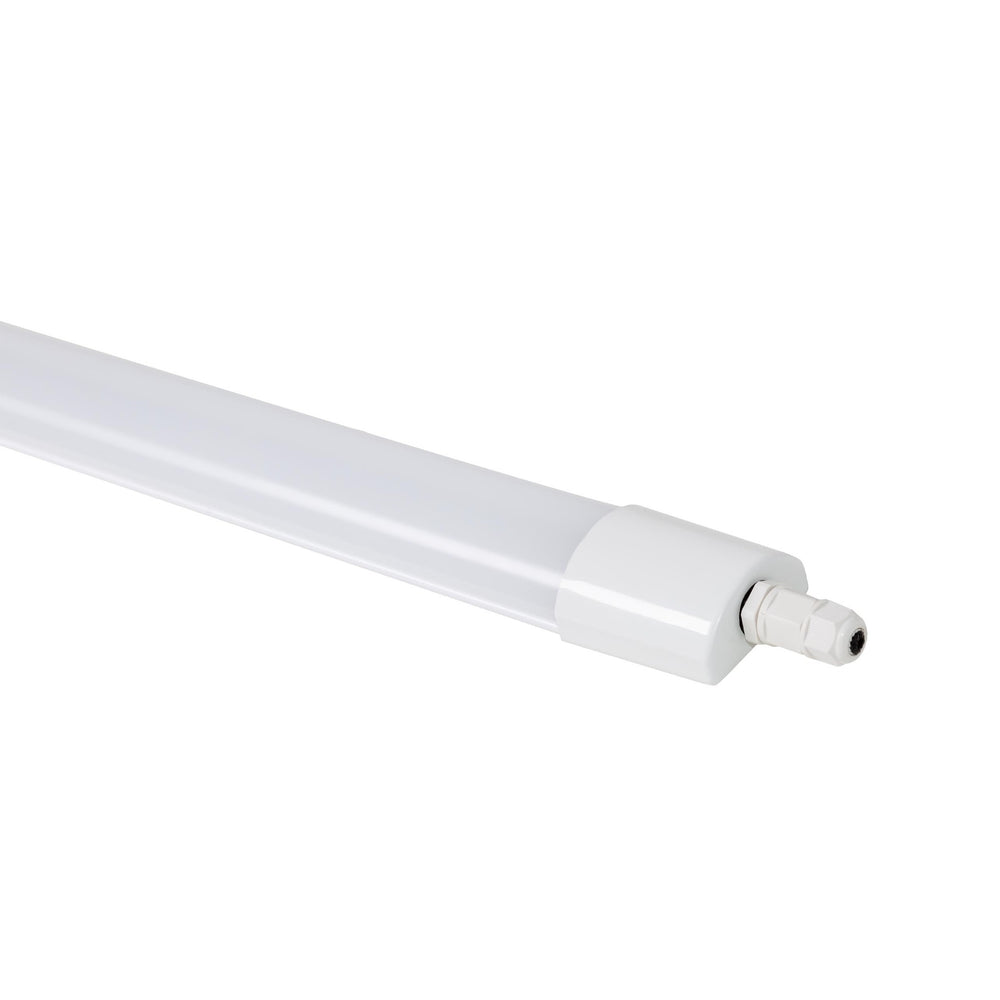 Luminaria LED Spectrum 150cm 45W 4000K IP65 5150 lúmenes montaje en techo o suspendido Blanco