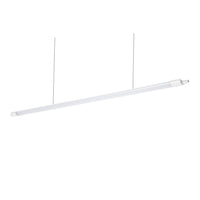 Luminaria LED Spectrum 150cm 45W 4000K IP65 5150 lúmenes montaje en techo o suspendido Blanco