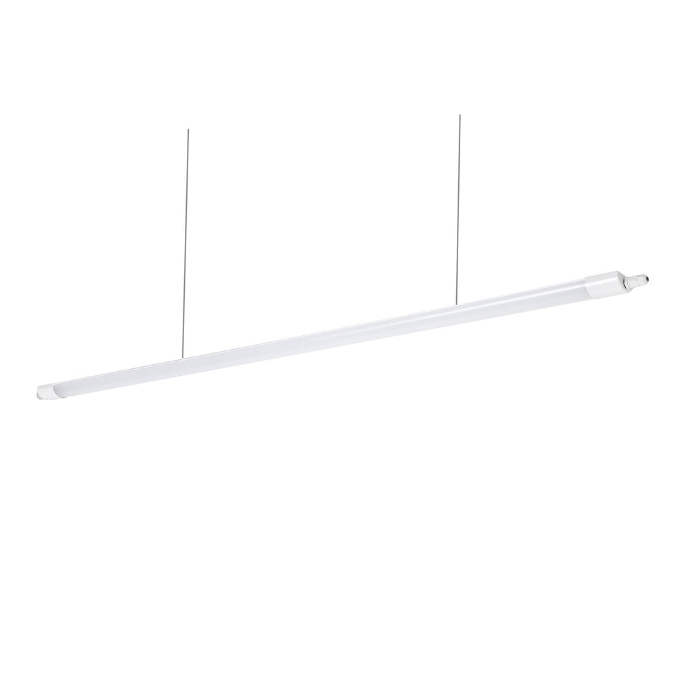 Luminaria LED Spectrum 150cm 45W 4000K IP65 5150 lúmenes montaje en techo o suspendido Blanco
