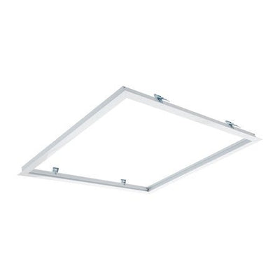 Panel LED 60x60cm con marco blanco, IP20, 220-240V AC, 613x613mm