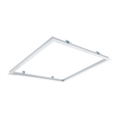 Marco empotrado para panel LED LCB 60x60cm Blanco, aluminio, IP20, 220-240V, certificado CE RoHS
