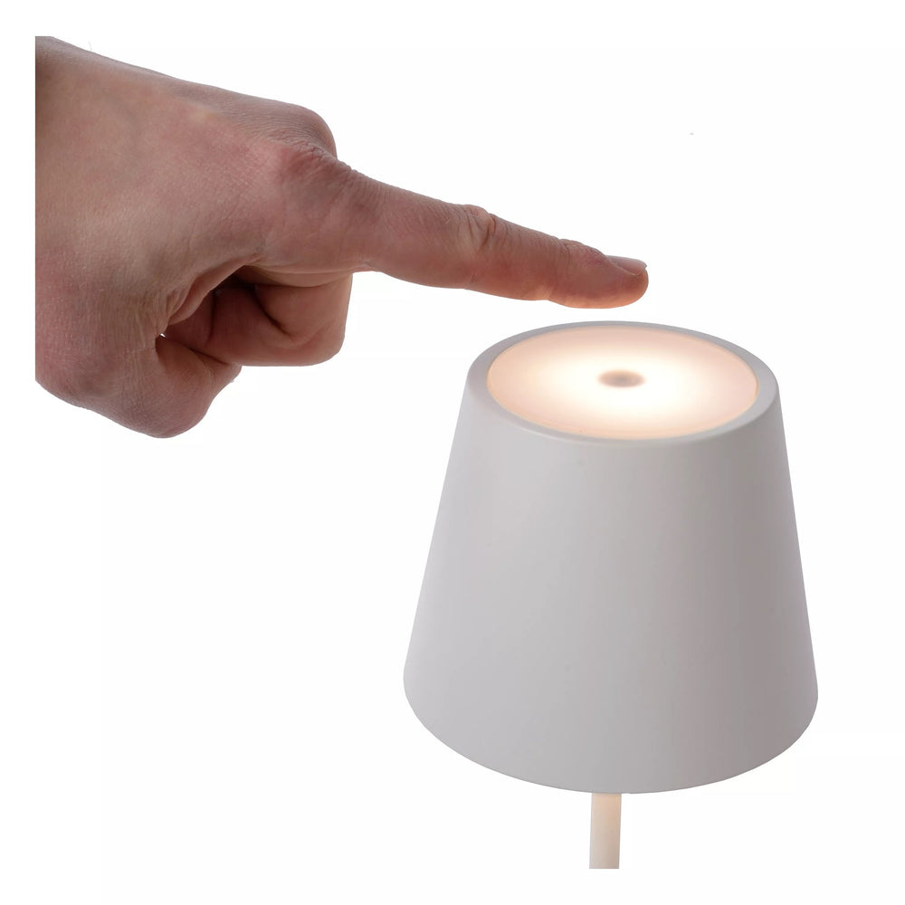 Lámpara LED Lucide 1521 lúmenes útiles, 3000K, 10.5W, reemplazo de 1250W, aluminio dorado mate