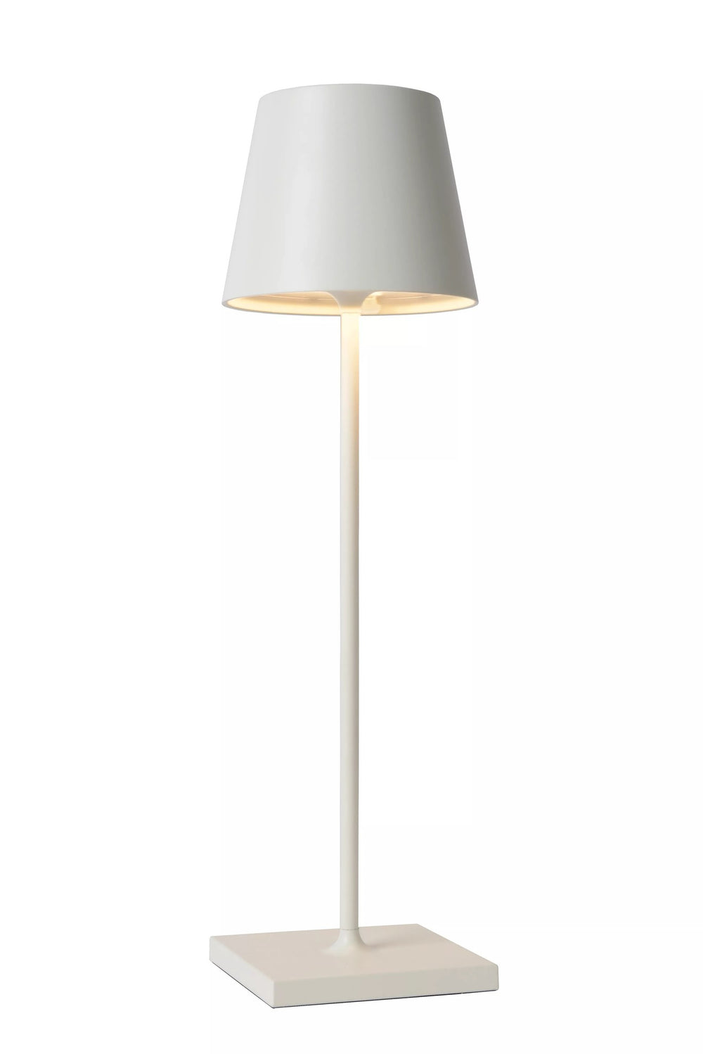 Lámpara LED Lucide 1521 lúmenes útiles, 3000K, 10.5W, reemplazo de 1250W, aluminio dorado mate