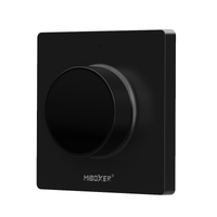 Regulador de pared LED inalámbrico Tsong CCT Negro, IP20, 220-240V, certificado CE RoHS