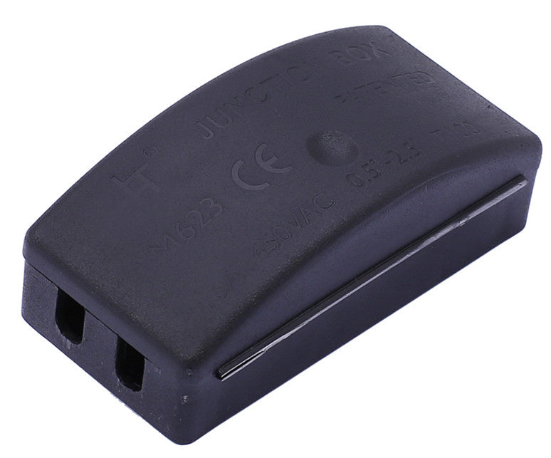 Caja de conexiones LCB con bloque de terminales 3 hilos 0.25mm² a 2.5mm² IP44, 220-240V, certificado CE RoHS