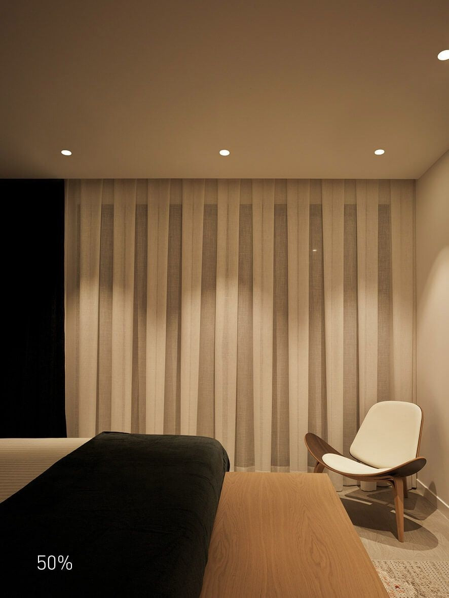 Foco empotrable LED LCB Negro 10.5W 3000K IP20 220-240V sin parpadeo CE RoHS garantía 5 años