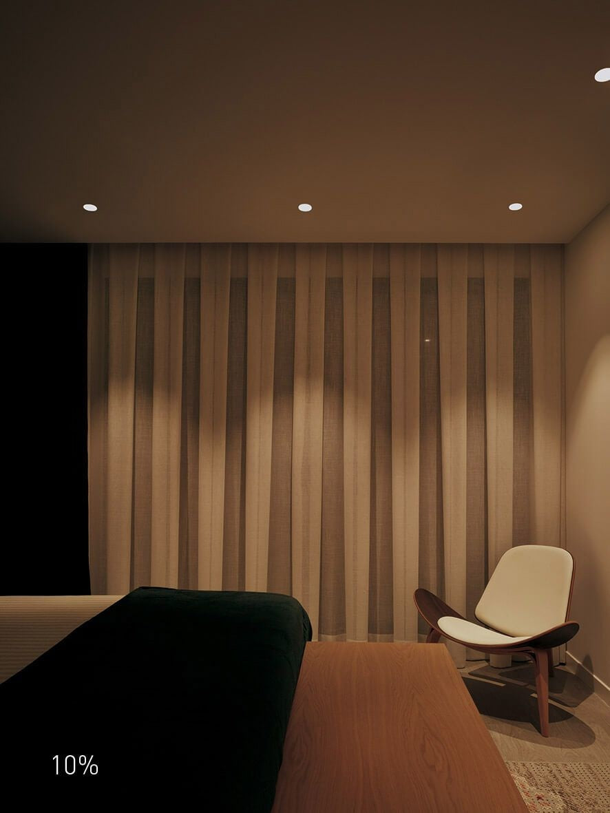 Foco empotrable LED LCB Negro 10.5W 3000K IP20 220-240V sin parpadeo CE RoHS garantía 5 años