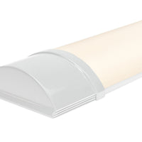 Spectrum Pantalla LED 120cm 32W 3000K Blanco Cálido 4000 lúmenes IP20 Montaje en Techo o Suspendido Blanco