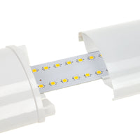 Spectrum Pantalla LED 120cm 32W 3000K Blanco Cálido 4000 lúmenes IP20 Montaje en Techo o Suspendido Blanco
