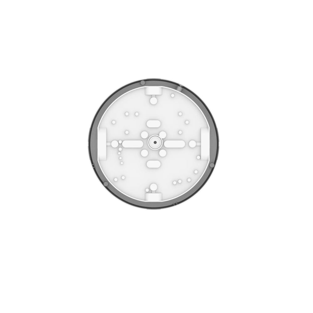 Plafón LED redondo 250P, 10.5W, 1220 lúmenes, CCT conmutable 3000K/4000K, IK10, carcasa de aluminio blanco