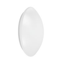 Lámpara LED de Techo y Pared IP44 Bulkhead 13W 920 lúmenes 3000K Blanco Cálido Ø250mm Blanco IK03