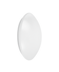 Lámpara LED de Techo y Pared IP44 Bulkhead 13W 920 lúmenes 3000K Blanco Cálido Ø250mm Blanco IK03