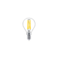 Philips MAS LEDLuster E14 P45 Clear Glass Bulb 5.9W=60W 220-240V 2200K-2700K 806 lumens 90CRI Dimmable