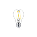 Bombilla Philips MASTER LED 5.9W E27 Vidrio Transparente Efecto Cálido 2200K-2700K 806 lúmenes CRI95 regulable A60