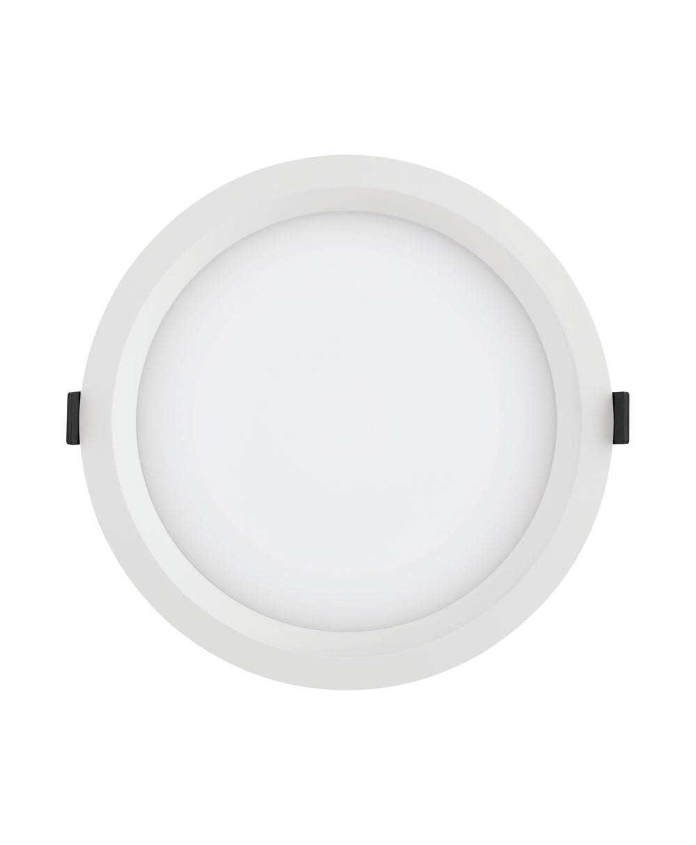 Downlight LED Alu DN200 25W 2250 lúmenes 3000K Blanco Cálido 215mm IP44