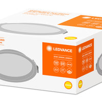 Downlight LED Alu DN200 25W 2250 lúmenes 3000K Blanco Cálido 215mm IP44