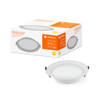 Downlight LED Alu DN200 25W 2250 lúmenes 3000K Blanco Cálido 215mm IP44