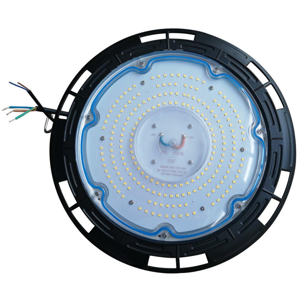 Campana LED UFO LCB 240W 4000K 36000 lúmenes regulable garantía de 5 años