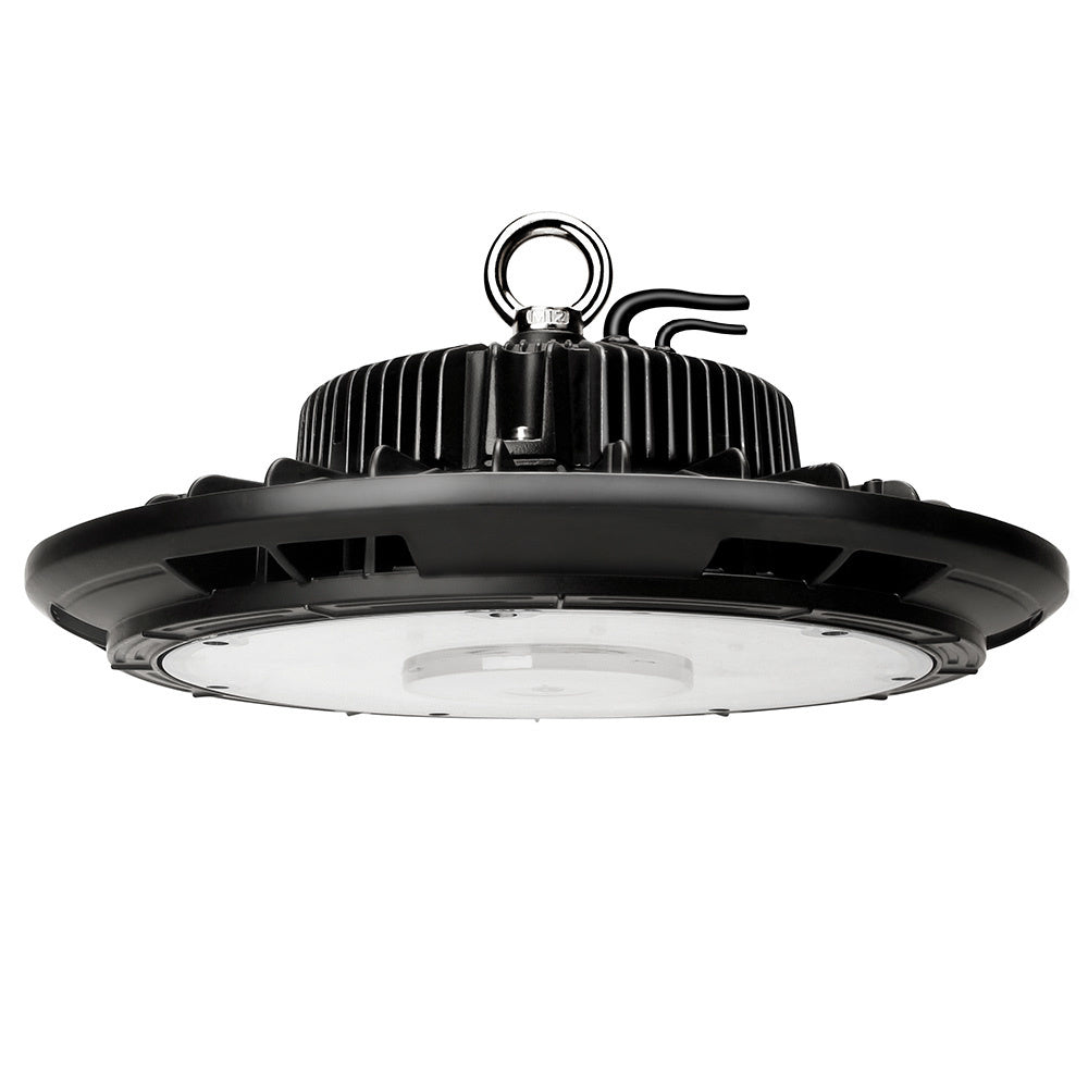 LCB LED UFO High Bay regulable 240W 4000K 150 lúmenes por vatio IP20 chip Philips CE RoHS garantía 5 años