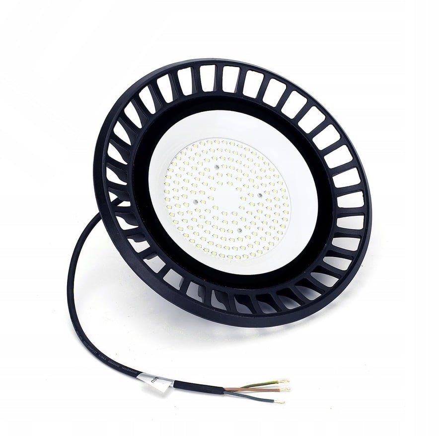 LCB LED UFO High Bay ECO 150W 13500 lúmenes 3000K IP20 chip Philips CE RoHS garantía 2 años