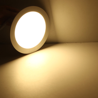 Foco empotrable LED LCB redondo de Aluminio 10.5W 3000K blanco cálido IP20 CRI 80 corte 74mm CE RoHS