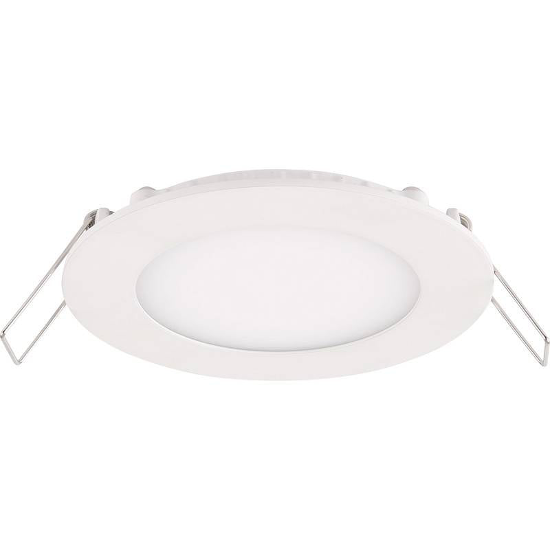 Foco empotrado LED LCB redondo de aluminio 10.5W 3000K blanco cálido IP20 CRI 80 corte 74mm 220-240V CE RoHS