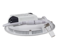 Foco empotrable LED LCB redondo de Aluminio 10.5W 3000K blanco cálido IP20 CRI 80 corte 74mm CE RoHS