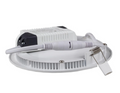 Foco empotrado LED LCB redondo de aluminio 10.5W 3000K blanco cálido IP20 CRI 80 corte 74mm 220-240V CE RoHS