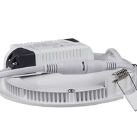 Foco empotrado LED redondo de aluminio 3W reemplaza 25W luz blanca cálida 3000K