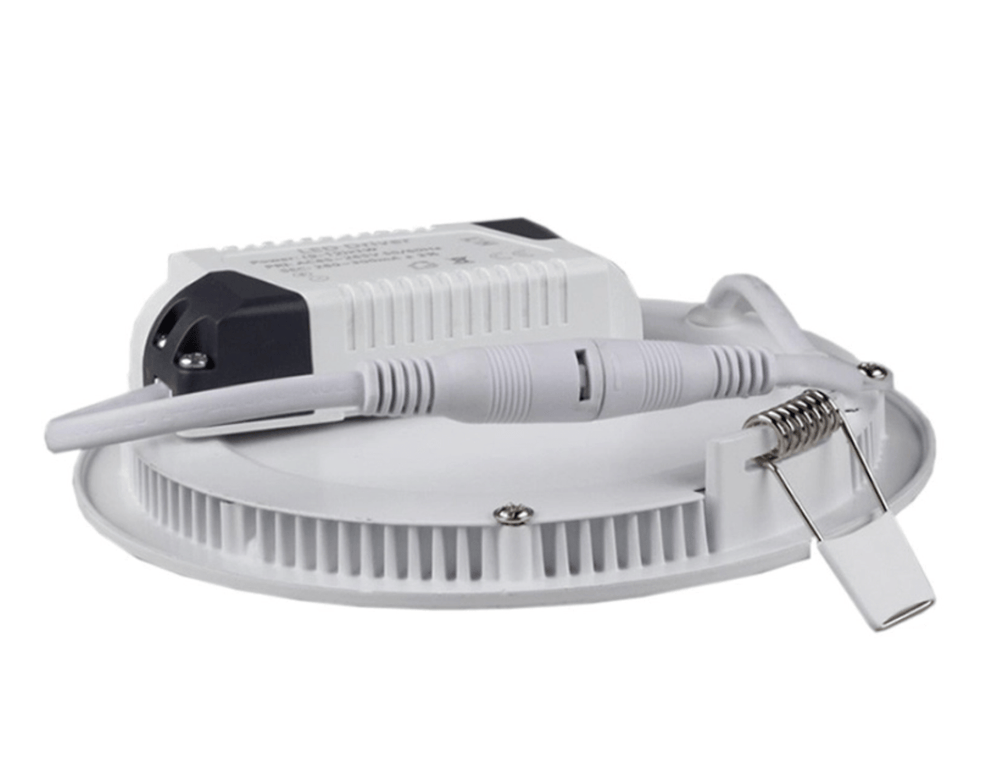 Foco empotrado LED redondo de aluminio 3W reemplaza 25W luz blanca cálida 3000K