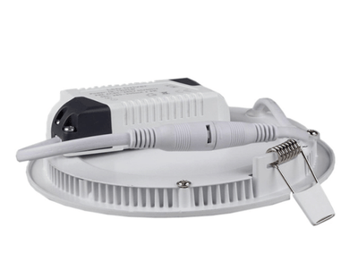 Foco empotrado LED redondo de aluminio 3W reemplaza 25W luz blanca cálida 3000K
