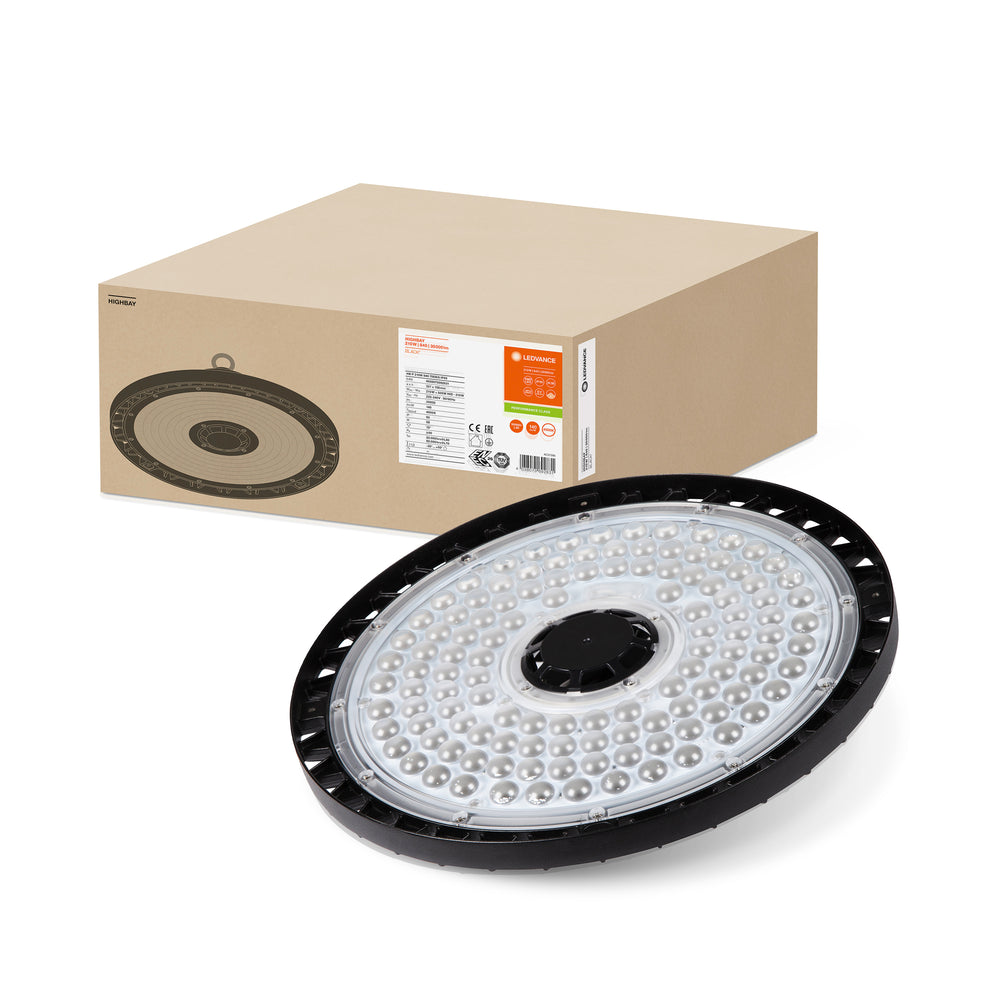 Lámpara LED 10.5W 3000K 1521 lúmenes, CRI 80, haz 120°, IK10, IP20, sin parpadeo, cuerpo de aluminio, CE RoHS