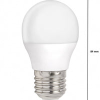 Lámpara LED Spectrum E27 1W 6000K luz de día blanca, 90 lúmenes, IP20, 2 años de garantía