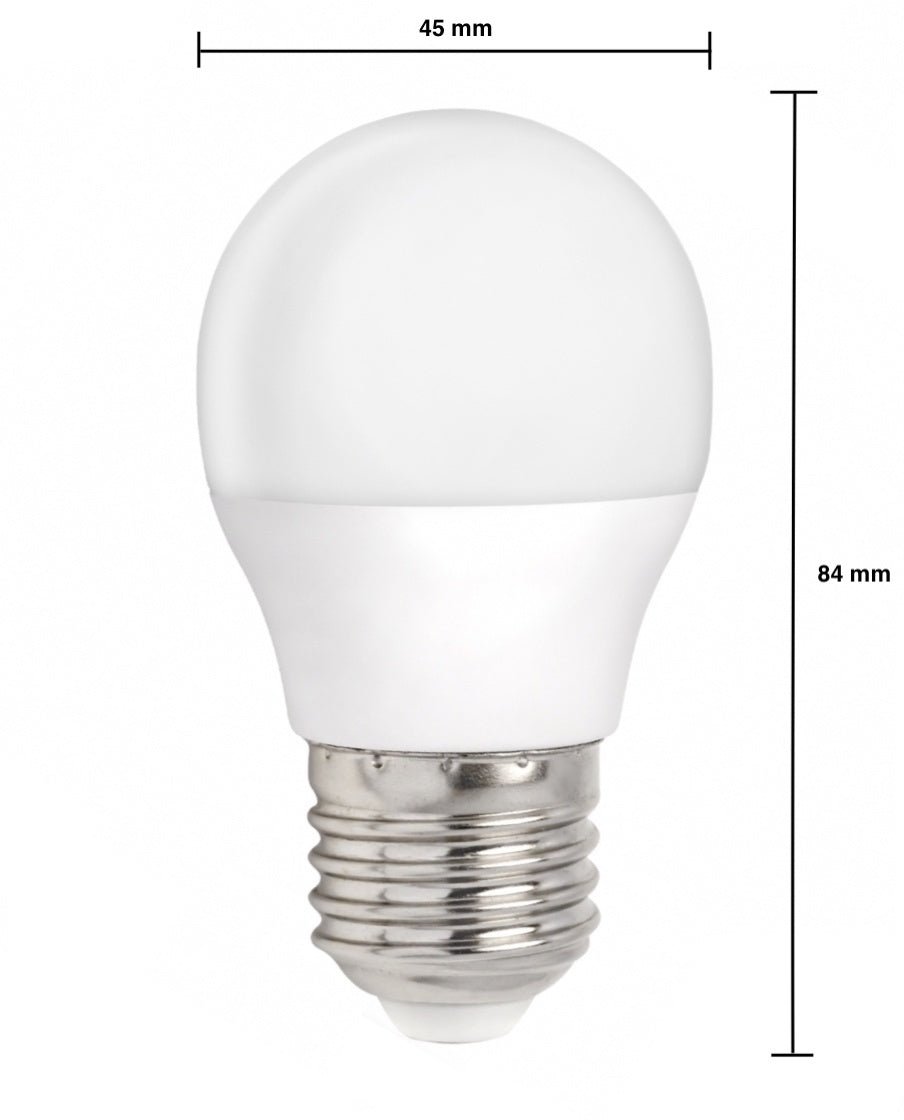 Lámpara LED Spectrum E27 1W 6000K luz de día blanca, 90 lúmenes, IP20, 2 años de garantía