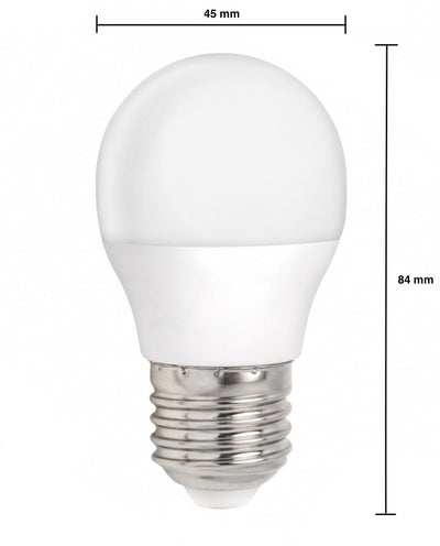 Lámpara LED Spectrum E27 1W 6000K luz de día blanca, 90 lúmenes, IP20, 2 años de garantía