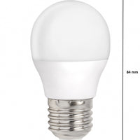 Spectrum LED E27 bulb 1W replaces 10W 6000K cold white 90 lumens non dimmable 230V 270° beam