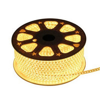 Tira de luz LED Tsong 50m 3000K blanco cálido, 1521 lúmenes, IP20, chip Philips, 220-240V, ángulo de haz 120°