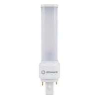 LED PL-C Dulux-D D/E 6W 660 lúmenes 4000K Blanco Frío G24d-1 2-Pin 230V reemplazo para 13W