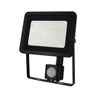 Foco LED Spectrum con sensor de movimiento - Proyector IP44 de 20W para iluminación exterior