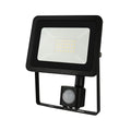 Foco LED Spectrum con sensor de movimiento - Proyector IP44 de 20W para iluminación exterior