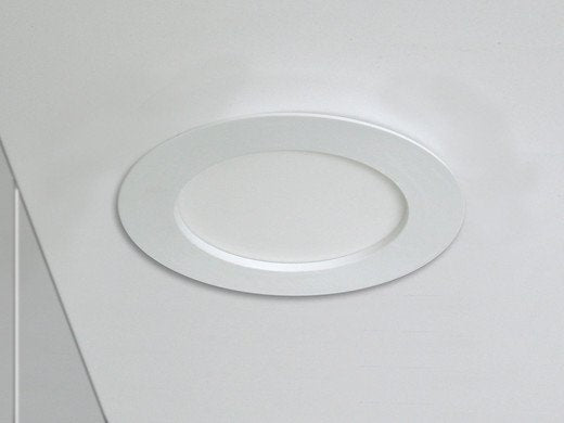 LCB Downlight LED empotrado redondo aluminio 10.5W 3000K 220-240V IP20 CRI 80 corte 155mm sin parpadeo CE RoHS