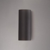 Aplique de pared LED para exterior Spectrum Up and Down Negro IP54 carcasa de aluminio GU10