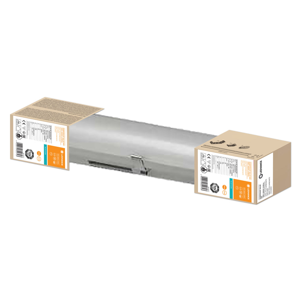 Regleta LED impermeable de montaje 18W 2160 lúmenes 4000K blanco frío 60cm resistente a la humedad