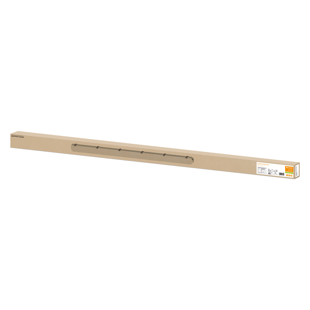 Canaleta de montaje LED impermeable, carcasa resistente a la humedad para tubo LED de 1x150cm, rendimiento duradero