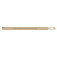 Canaleta de montaje LED impermeable, carcasa resistente a la humedad para tubo LED de 1x150cm, rendimiento duradero