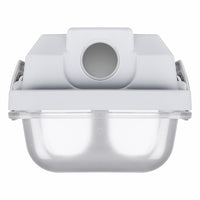 LED waterproof mounting bracket housing for 2x150cm LED tube, moisture resistant performance
