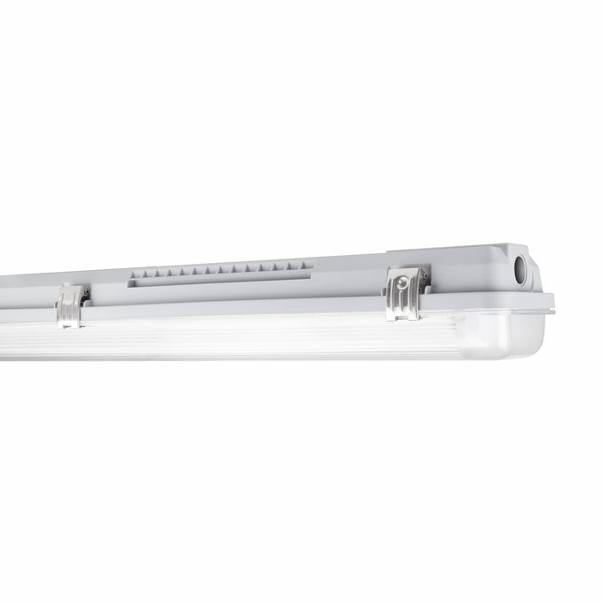 Soporte de montaje impermeable para tubo LED de 2x150cm, rendimiento resistente a la humedad