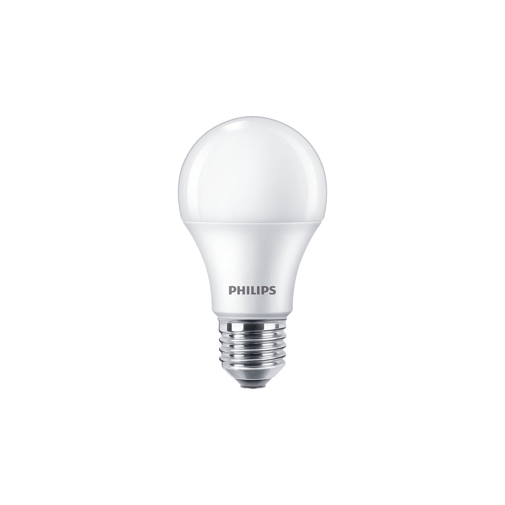 Bombilla Philips CorePro LED 10W equivalente a 75W A60 E27 2700K blanco cálido 1055 lúmenes no regulable